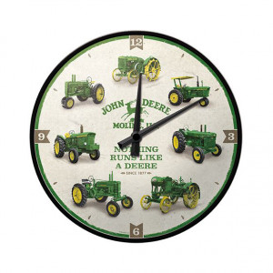 John Deere History Wall Clock