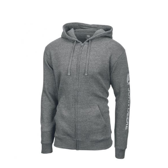 John Deere Zip Fleece Hoodie Ben Burgess